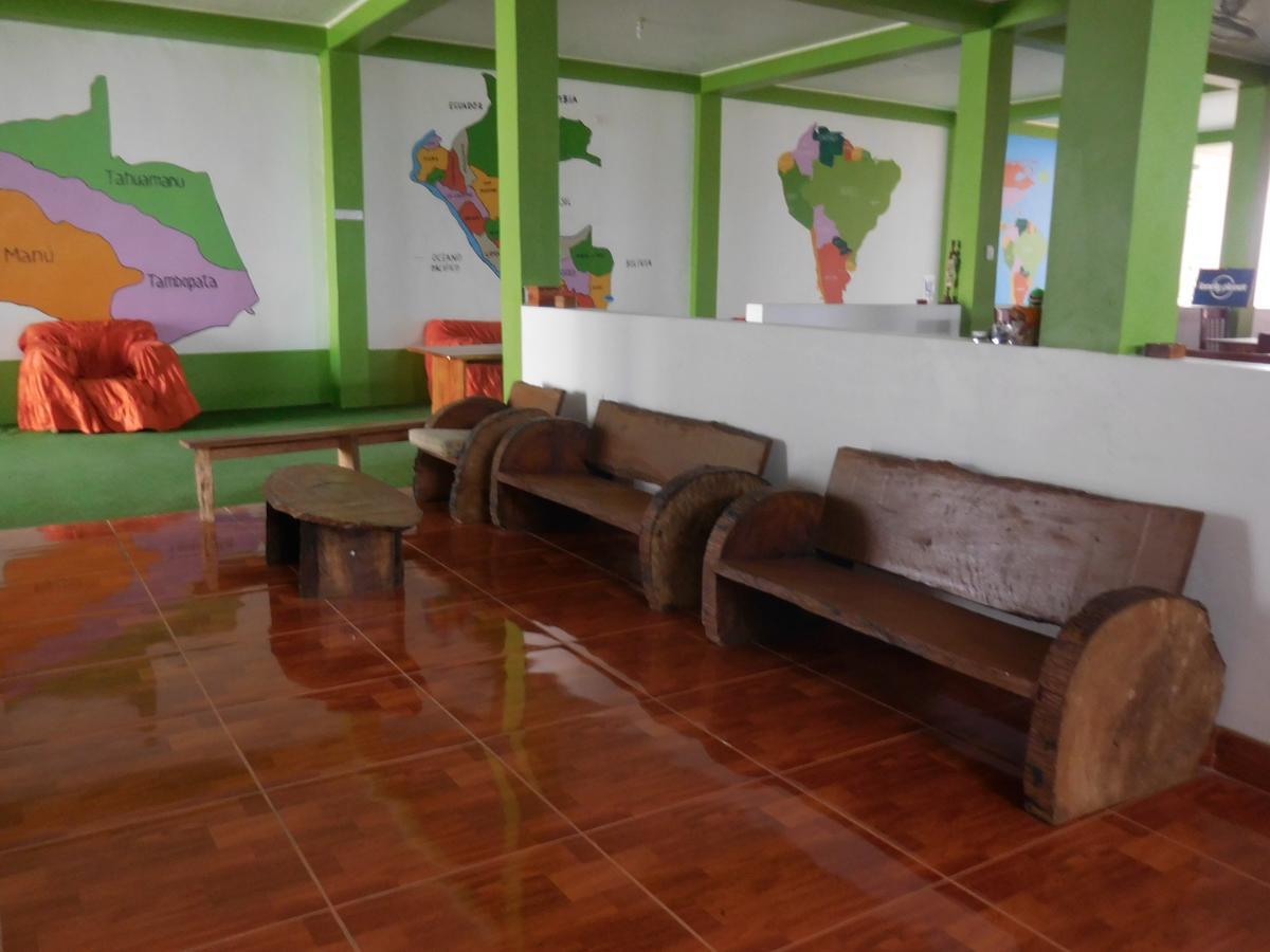 Tambopata Hostel ปูแอร์โต มัลโดนาโด ภายนอก รูปภาพ